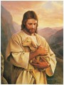 迷える子羊を運ぶイエス 宗教的キリスト教徒